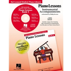 Hal Leonard Student Piano Library: Piano Lessons Accompaniment for Book 5 - 5