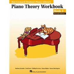 Hal Leonard Student Piano Library: Theory Workbook Book 3 (Revised) - 3