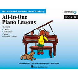 Hal Leonard Student Piano Library: All In One Piano Lessons Book B - B