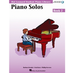 Hal Leonard Student Piano Library: Piano Solos Book 2 w/ Audio - 2