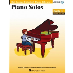 Hal Leonard Student Piano Library: Piano Solos Book 3 w/ Audio - 3