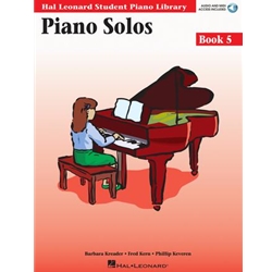 Hal Leonard Student Piano Library: Piano Solos Book 5 w/ Audio - 5