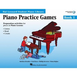 Hal Leonard Student Piano Library: Practice Games Book 1 - 1