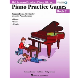 Hal Leonard Student Piano Library: Piano Practice Games Book 2 - 2