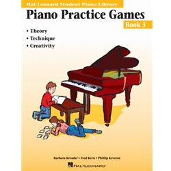 Hal Leonard Student Piano Library: Piano Practice Games Book 3 - 3
