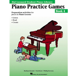 Hal Leonard Student Piano Library: Piano Practice Games Book 4 - 4