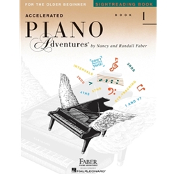 Accelerated Piano Adventures: Sightreading Book 1 - 1