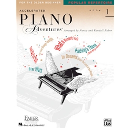 Accelerated Piano Adventures: Popular Repertoire - 1