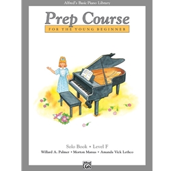 Alfred's Basic Piano Prep Course: Solo Book - F