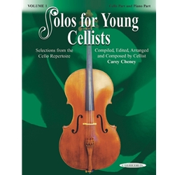 Solos For Young Cellists w/ Piano Accompaniment - 1