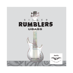 Aquila 32 Silver Rumblers U-Bass Set Bass Ukulele