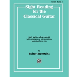Sight Reading For the Classical Guitar - Levels 4 & 5 -