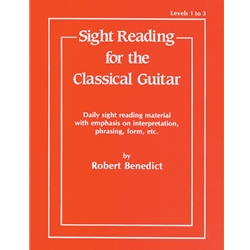 Sight Reading For the Classical Guitar - Levels 1, 2, & 3 -
