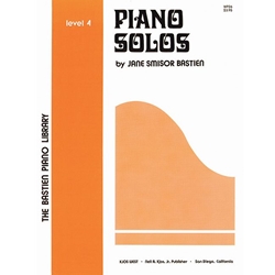 The Bastien Piano Library: Piano Solos - 4