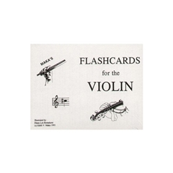 Maka Violin Flash Cards - 52 Flashcard Set -