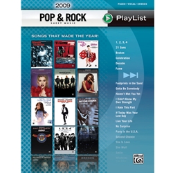2009 Pop & Rock Sheet Music Playlist -