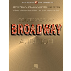 Contemporary Broadway Audition: Men's Edition -