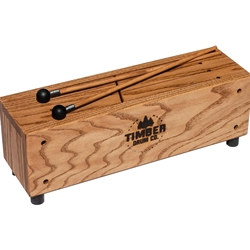 Timber Drum Co. T18-M Wooden Tongue Drum 6 Notes