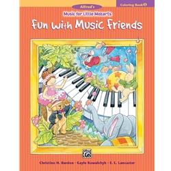 Music For Little Mozarts: Coloring Book - Fun With Music Friends - 1