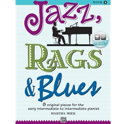 Jazz, Rags, & Blues Book 2 - Early Intermediate to Intermediate
