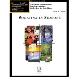 Composers in Focus: Sonatina In Seasons - Intermediate to Late Intermediate