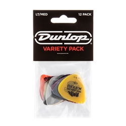 Dunlop PVP101 Pick Variety Pack - 12 Pack Light to Medium