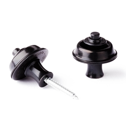 Dunlop SLS1103BK Straplok Original Strap Retainer System