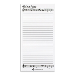 Music Gifts Company CL10 Take A Note Pad