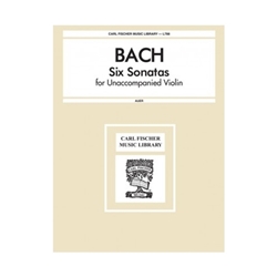 Six Sonatas For Unaccompanied Violin -