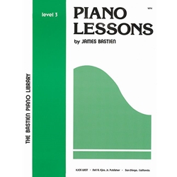 The Bastien Piano Library: Piano Lessons - 3