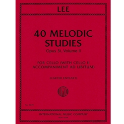 40 Melodic Studies, Opus 31 for Two Cellos -