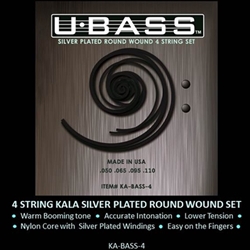Kala KA-BASS-4 U-Bass String Set Metal Round Wound .50 - 1.10