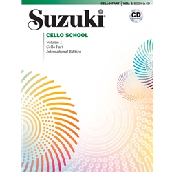 Suzuki Cello School, Volume 1 - International Edition - 1 Cello
