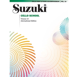Suzuki Cello School, Volume 10 - International Edition - 10