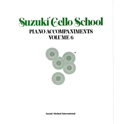 Suzuki Cello School, Volume 6 - 6 Cello