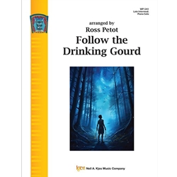 Center Stage Solos: Follow the Drinking Gourd - Late Intermediate Piano