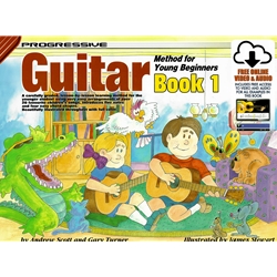 Progressive Guitar Method for Young Beginners Book 1 -