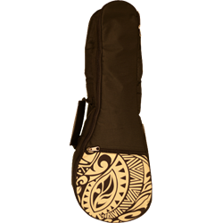 Kala UB-CR Uke Bag - Cream Pattern Concert, Soprano