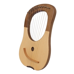 Roosebeck HLWT Lyre Harp - 10-String