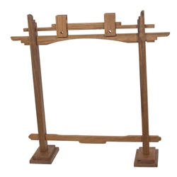 DOBANI GSCW10 Gong Stand - Walnut 10"