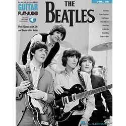The Beatles Guitar Play-Along Volume 25 - Easy Guitar