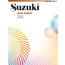 Suzuki Bass School, Volume 5 - International Edition - 5 Double Bass, String Bass