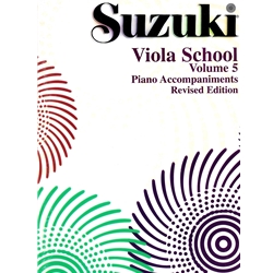 Suzuki Viola School, Volume 5 - Revised Edition - 5 Viola