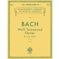 Well Tempered Clavier - Book 1 -  Piano