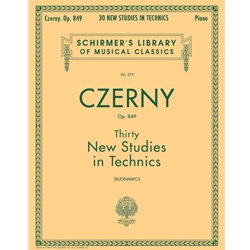 Thirty New Studies in Technics, Op. 849 -  Piano