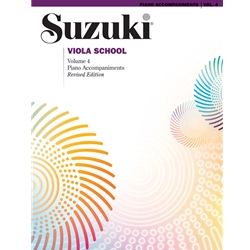 Suzuki Viola School, Volume 4 - Revised Edition - 4 Viola