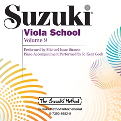 Suzuki Viola School, Volume 9 - CD - International Edition - 9