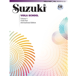 Suzuki Viola School, Volume 3 - International Edition - 3 Viola