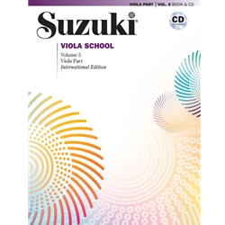 Suzuki Viola School, Volume 5 - International Edition - 5 Viola