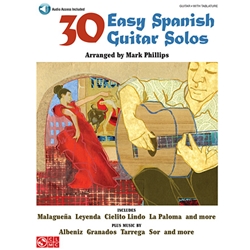 30 Easy Spanish Guitar Solos - Easy Guitar